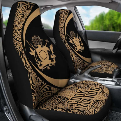 Cook Islands Polynesian Car Seat Cover Circle Style  Amazing