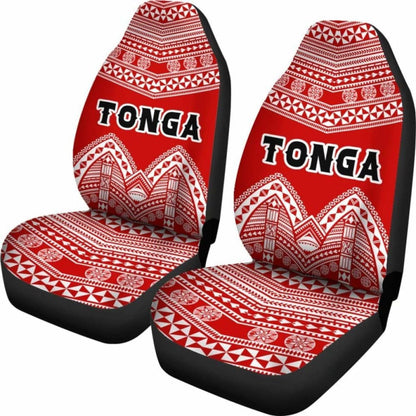 Tonga Polynesian Tribal Pattern Car Seat Covers