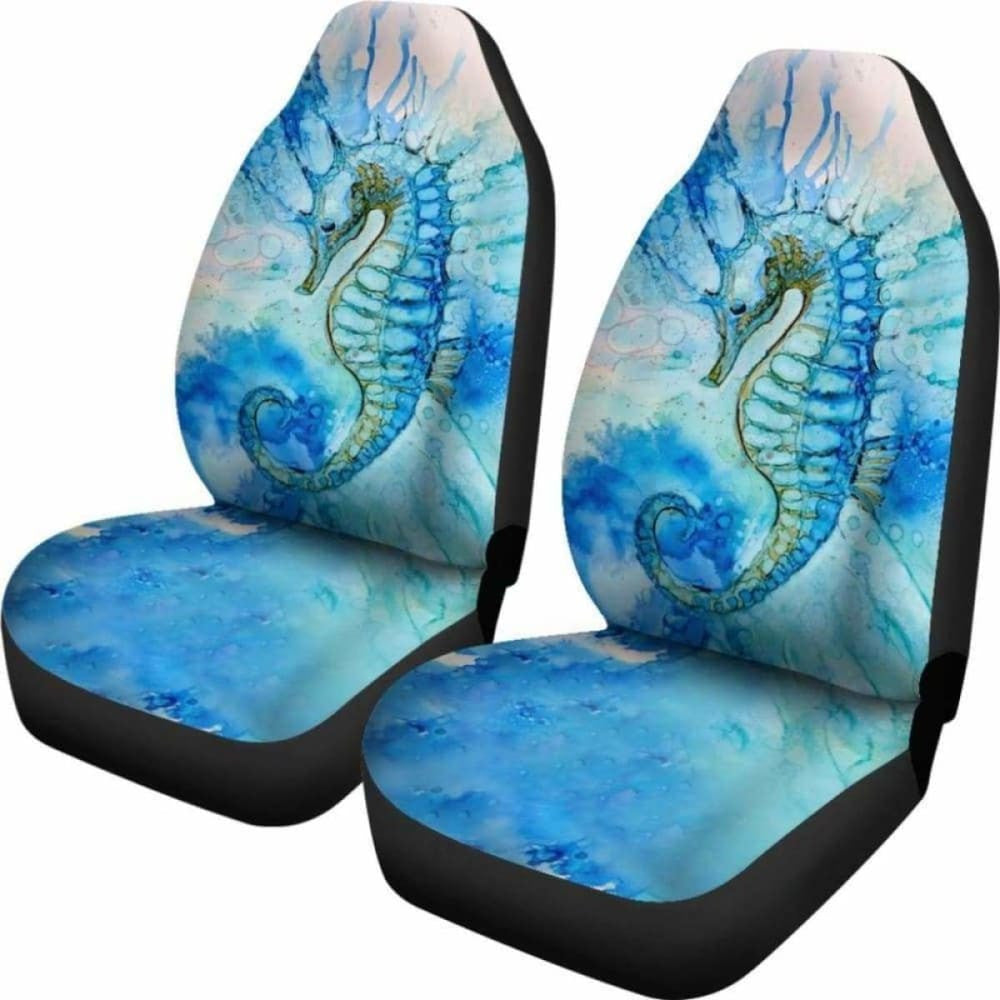 Car Seat Cover - Hippocampus Seahorse