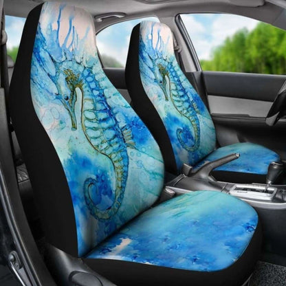 Car Seat Cover - Hippocampus Seahorse