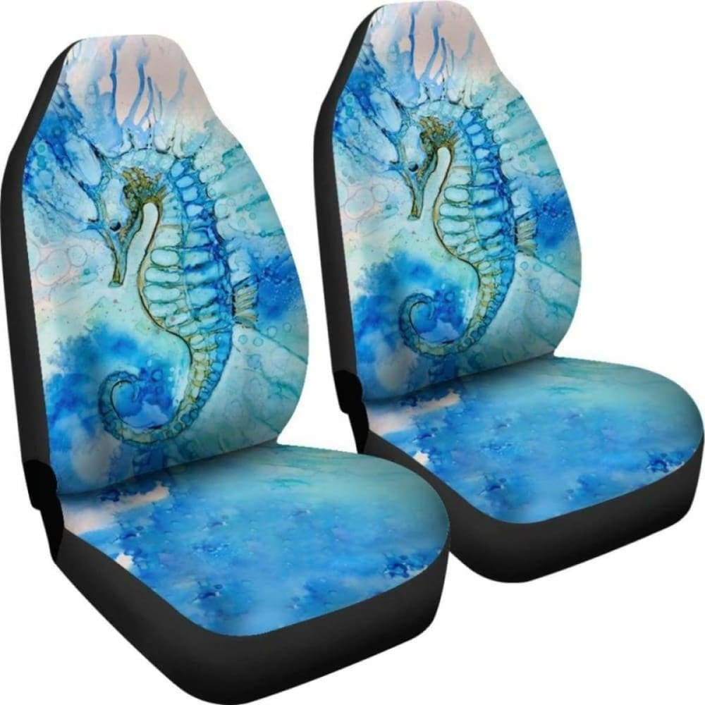 Car Seat Cover - Hippocampus Seahorse