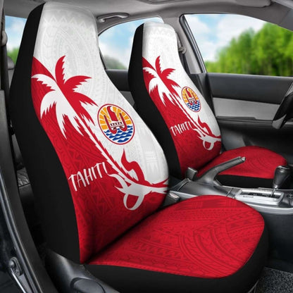 Tahiti Polynesian Coconut Tree Car Seat Covers Amazing