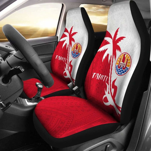 Tahiti Polynesian Coconut Tree Car Seat Covers Amazing