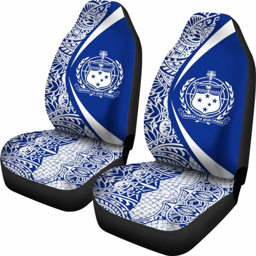 Samoa Polynesian Car Seat Covers Circle Style Amazing