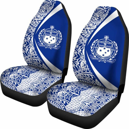 Samoa Polynesian Car Seat Covers Circle Style Amazing