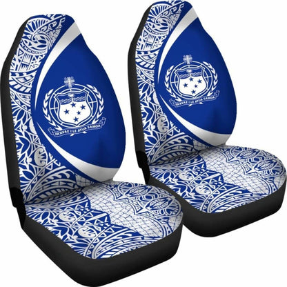 Samoa Polynesian Car Seat Covers Circle Style Amazing