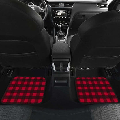 Car Floor Mats - Plaid