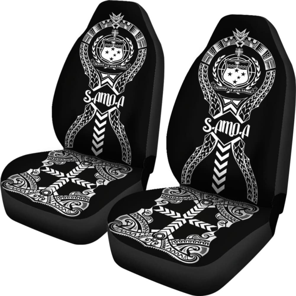 Samoa Car Seat Covers Polynesian Tribal