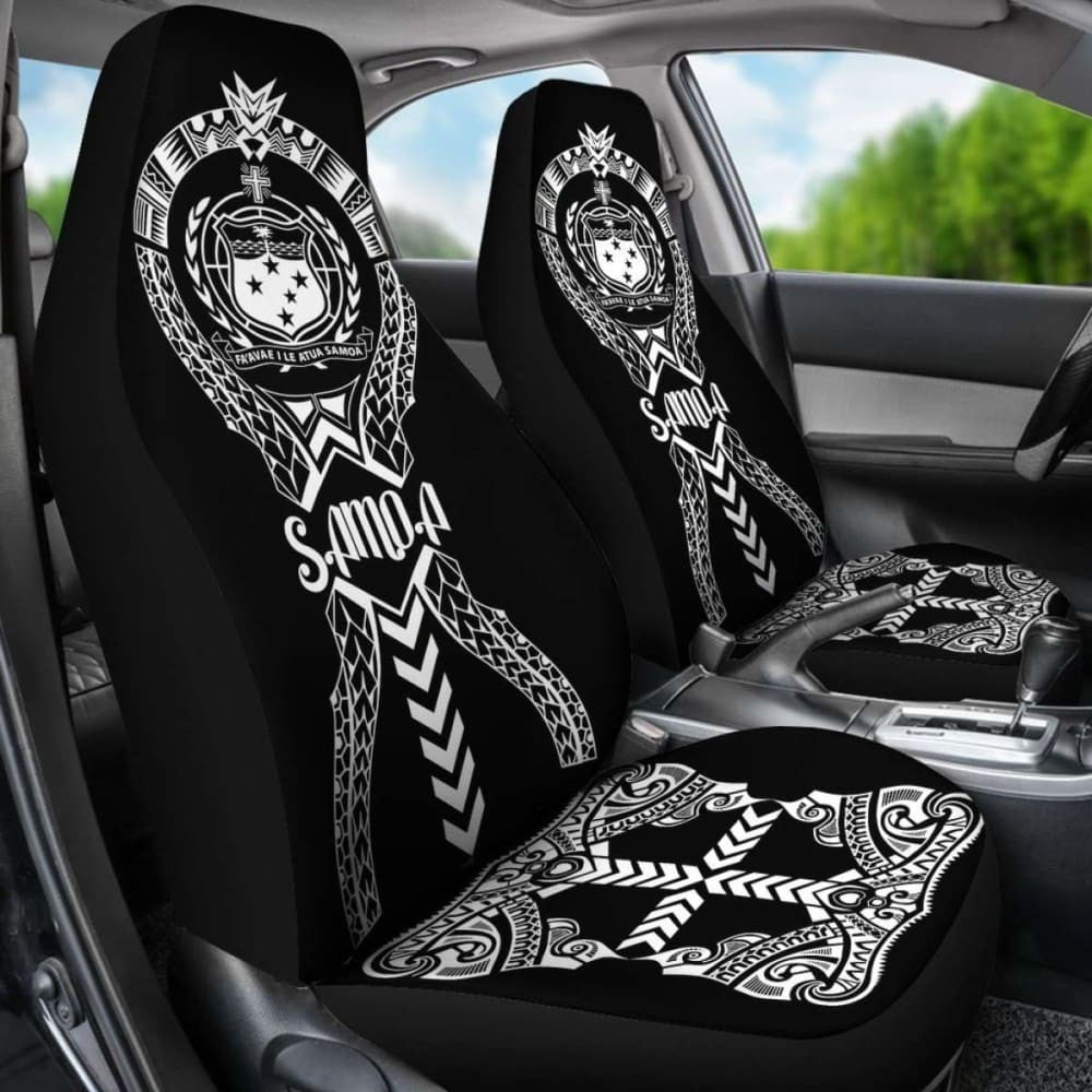 Samoa Car Seat Covers Polynesian Tribal