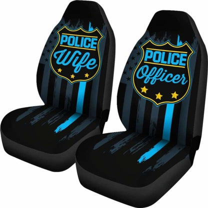 Police Wife & Officer Car Seat Covers
