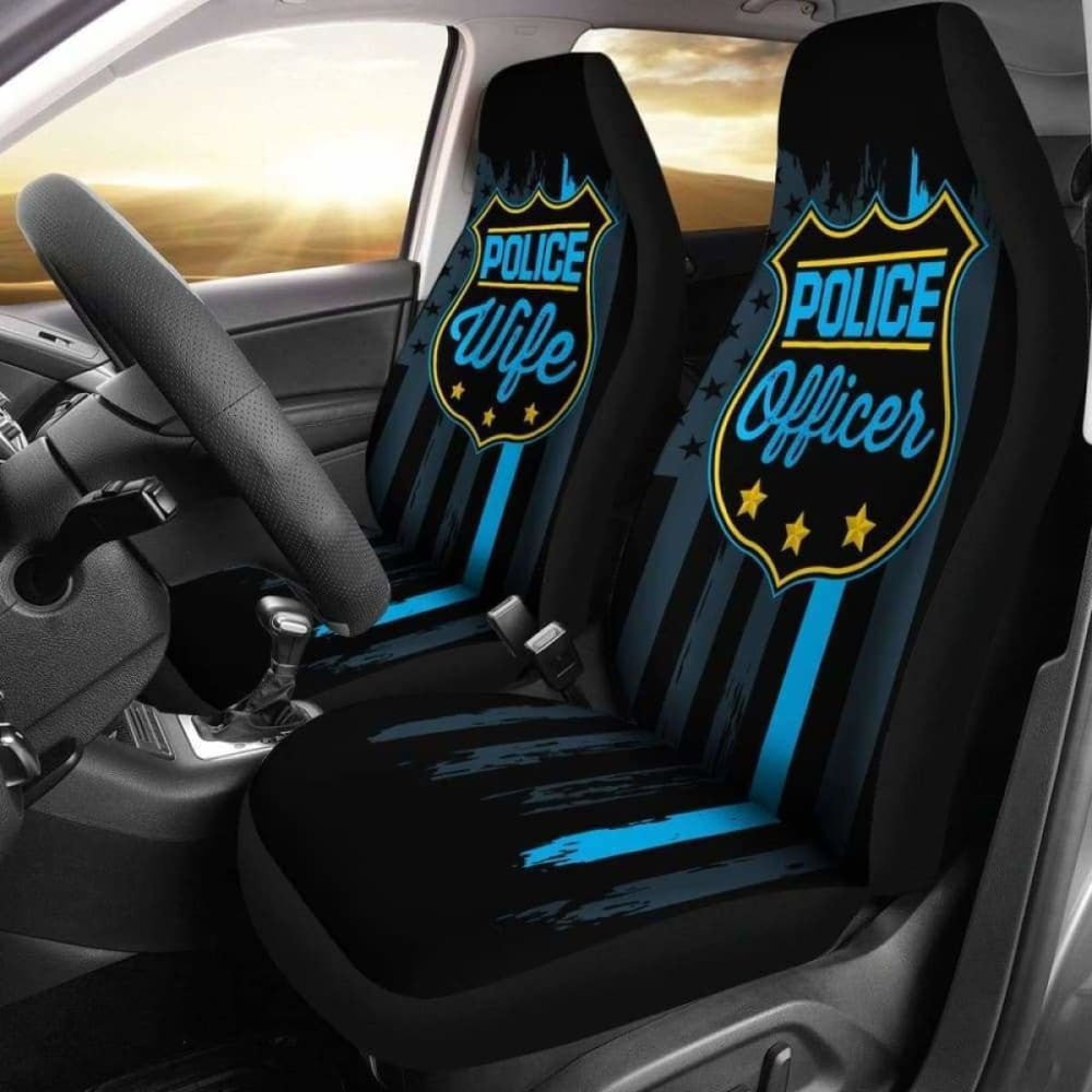 Police Wife & Officer Car Seat Covers