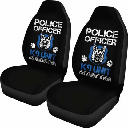 Police Officer  Unit Car Seat Covers