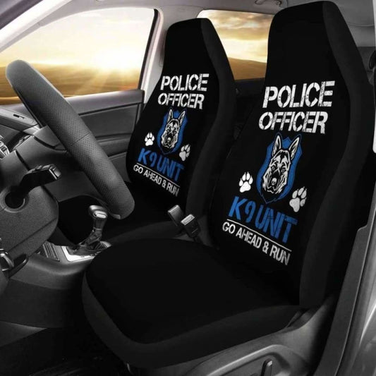 Police Officer  Unit Car Seat Covers