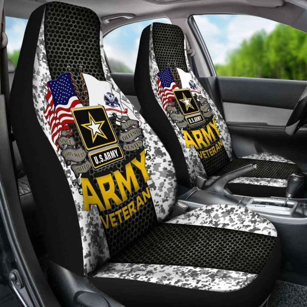 U.S Army Veteran Car Seat Covers