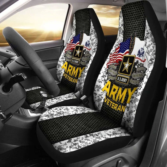 U.S Army Veteran Car Seat Covers