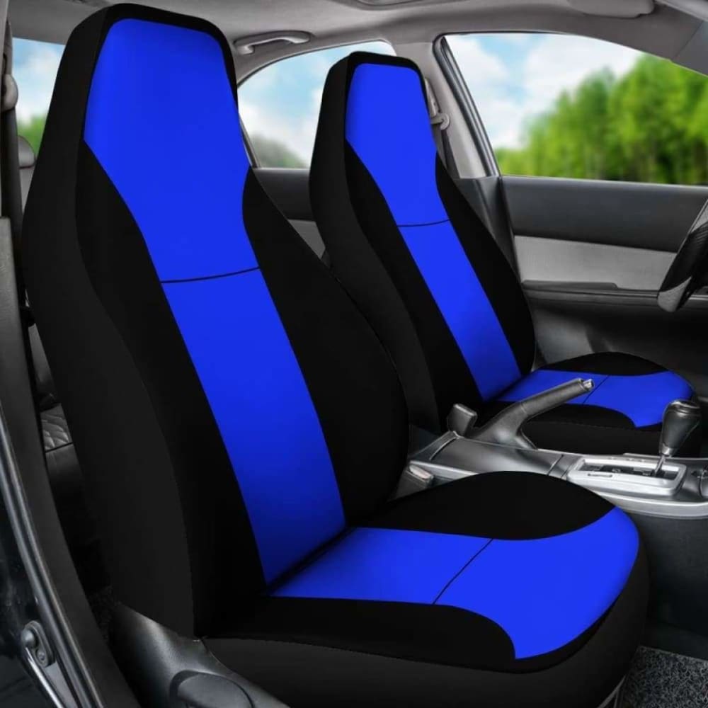 Stylish Thin Blue Line Car Seat Covers