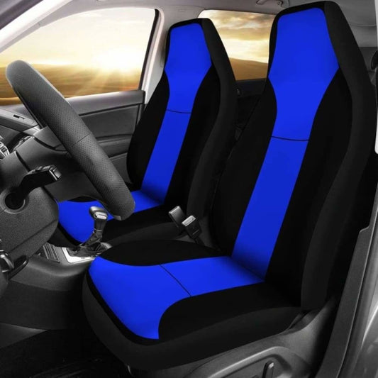 Stylish Thin Blue Line Car Seat Covers