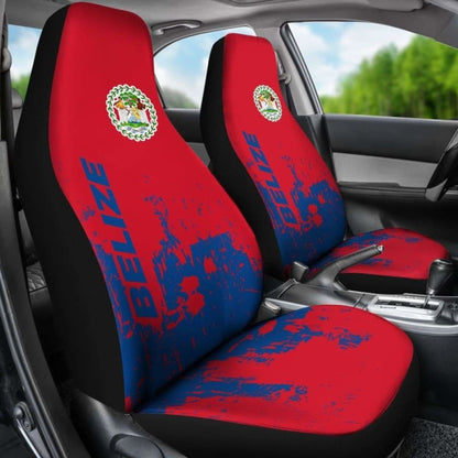 Belize Car Seat Covers Smudge Style