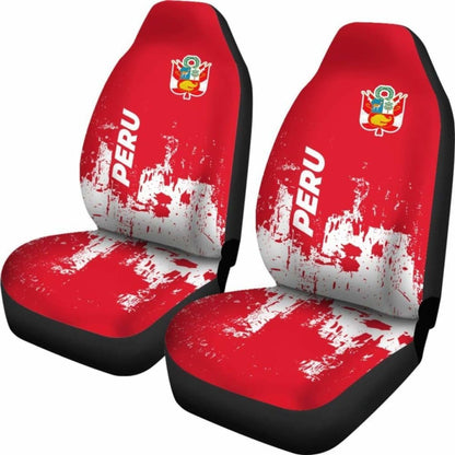 Peru Car Seat Covers Smudge Style