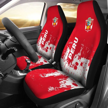 Peru Car Seat Covers Smudge Style