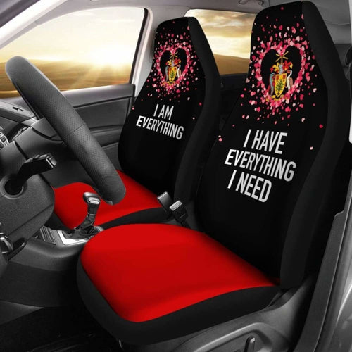 Barbados Car Seat Covers Couple Valentine Everthing I Need (Set Of Two)