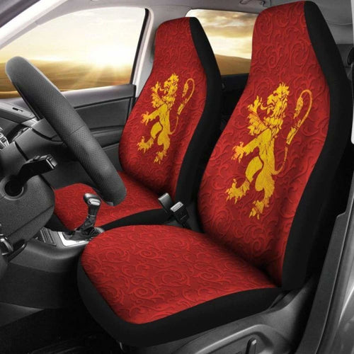 Scottish Royal Lion Car Seat Cover