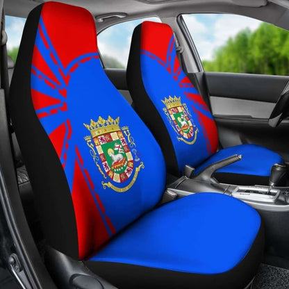 Puerto Rico Car Seat Covers Premium Style