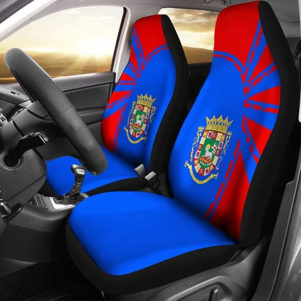 Puerto Rico Car Seat Covers Premium Style