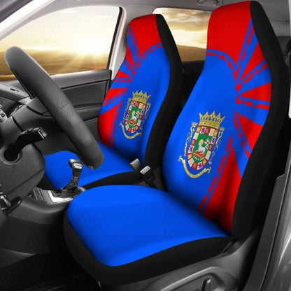 Puerto Rico Car Seat Covers Premium Style