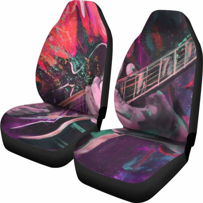 Splatter Guitar Car Seat Covers