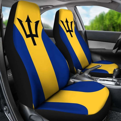 Barbados Car Seat Covers - Barbados Flag -
