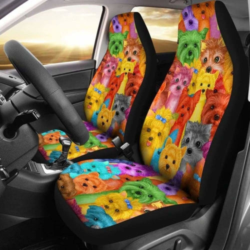 Yorkie Car Seat Covers