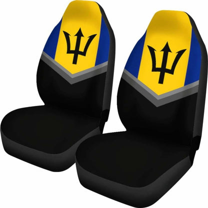 Barbados Flag Car Seat Cover