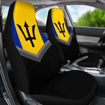 Barbados Flag Car Seat Cover