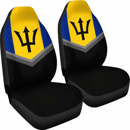 Barbados Flag Car Seat Cover