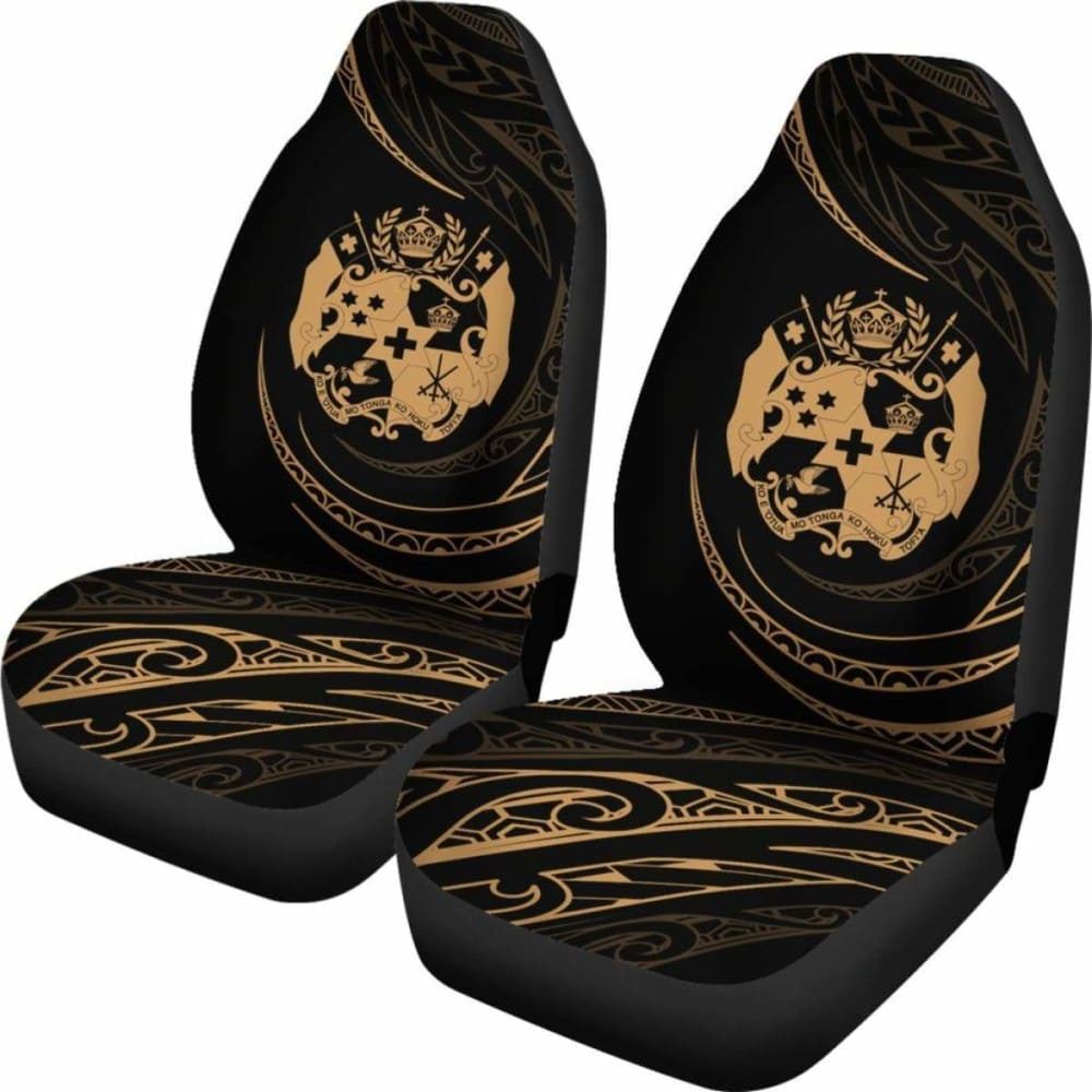 Tonga Car Seat Covers - \bGold - Frida Style -