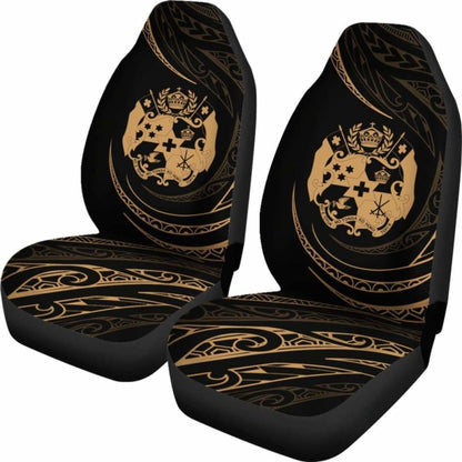 Tonga Car Seat Covers - \bGold - Frida Style -