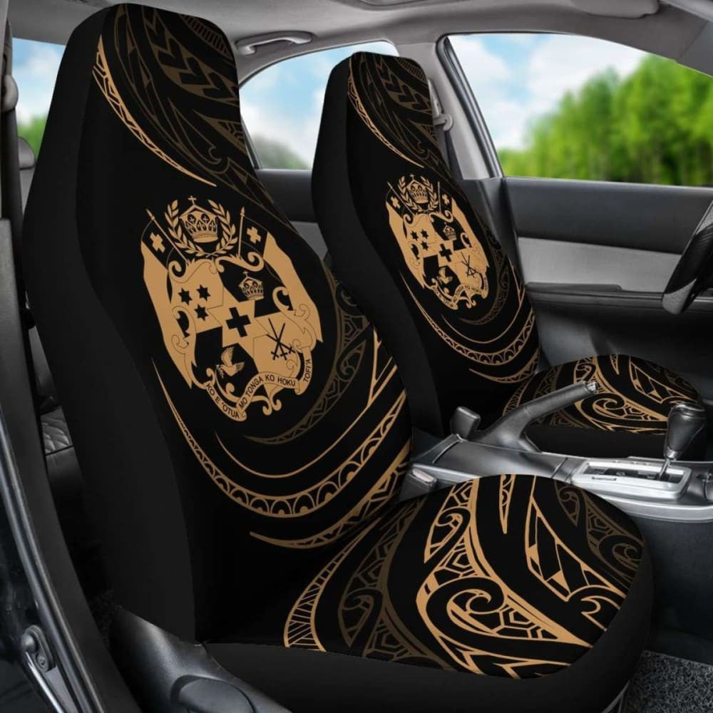 Tonga Car Seat Covers - \bGold - Frida Style -