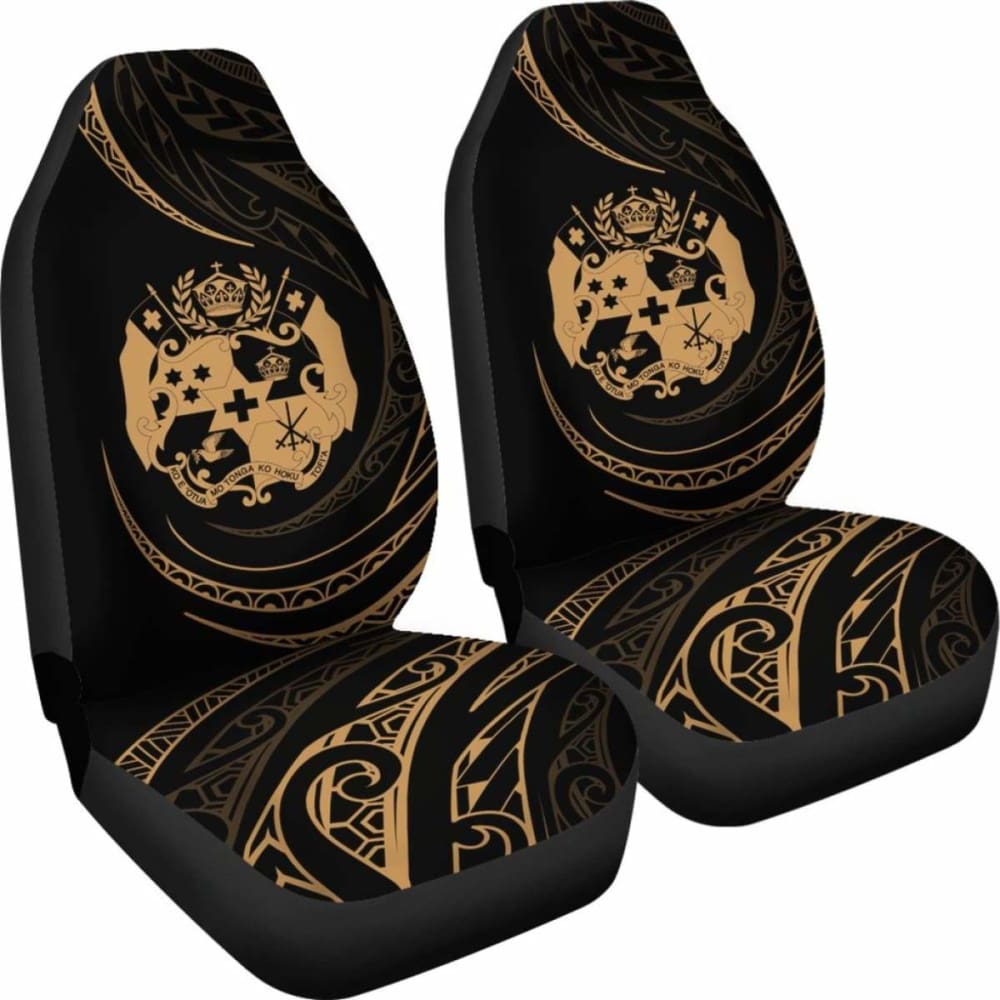 Tonga Car Seat Covers - \bGold - Frida Style -
