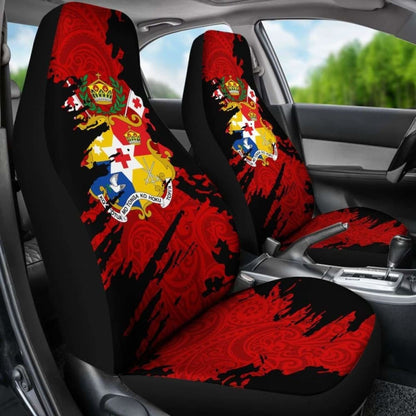 Tonga Painting Car Seat Cover