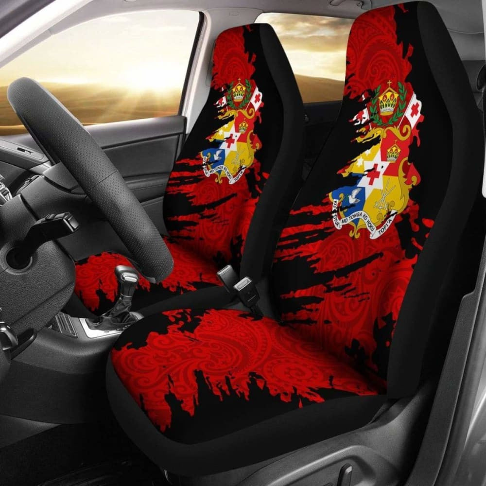 Tonga Painting Car Seat Cover