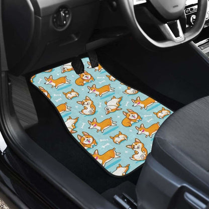 Pattern Corgi Dog Cute Car Floor Mats Amazing Gift