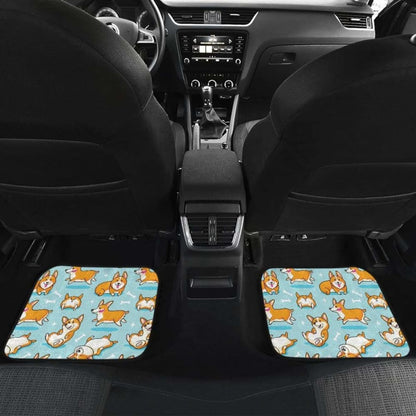Pattern Corgi Dog Cute Car Floor Mats Amazing Gift