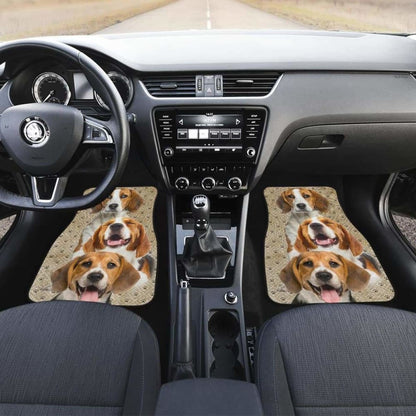 Beagle Car Floor Mats Funny For Beagle Dog Lover