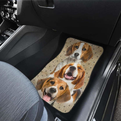 Beagle Car Floor Mats Funny For Beagle Dog Lover