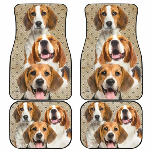 Beagle Car Floor Mats Funny For Beagle Dog Lover