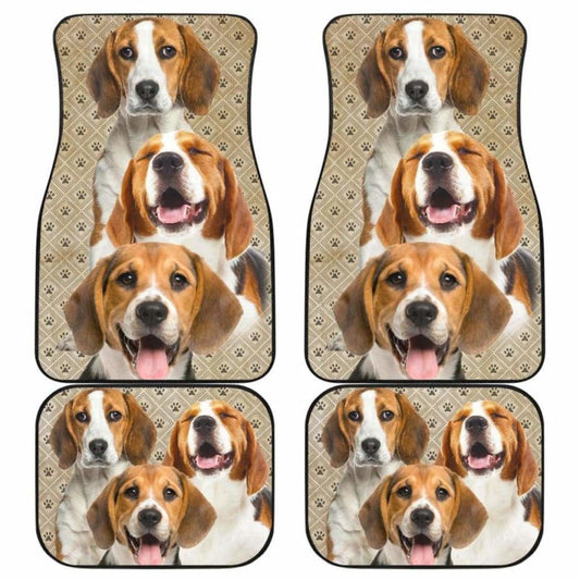 Beagle Car Floor Mats Funny For Beagle Dog Lover