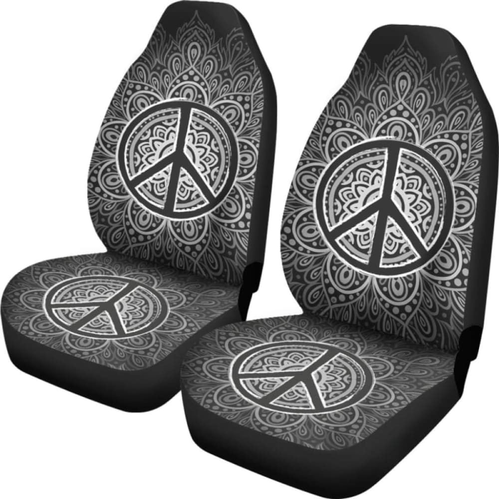 Peace & Love Car Seat Covers