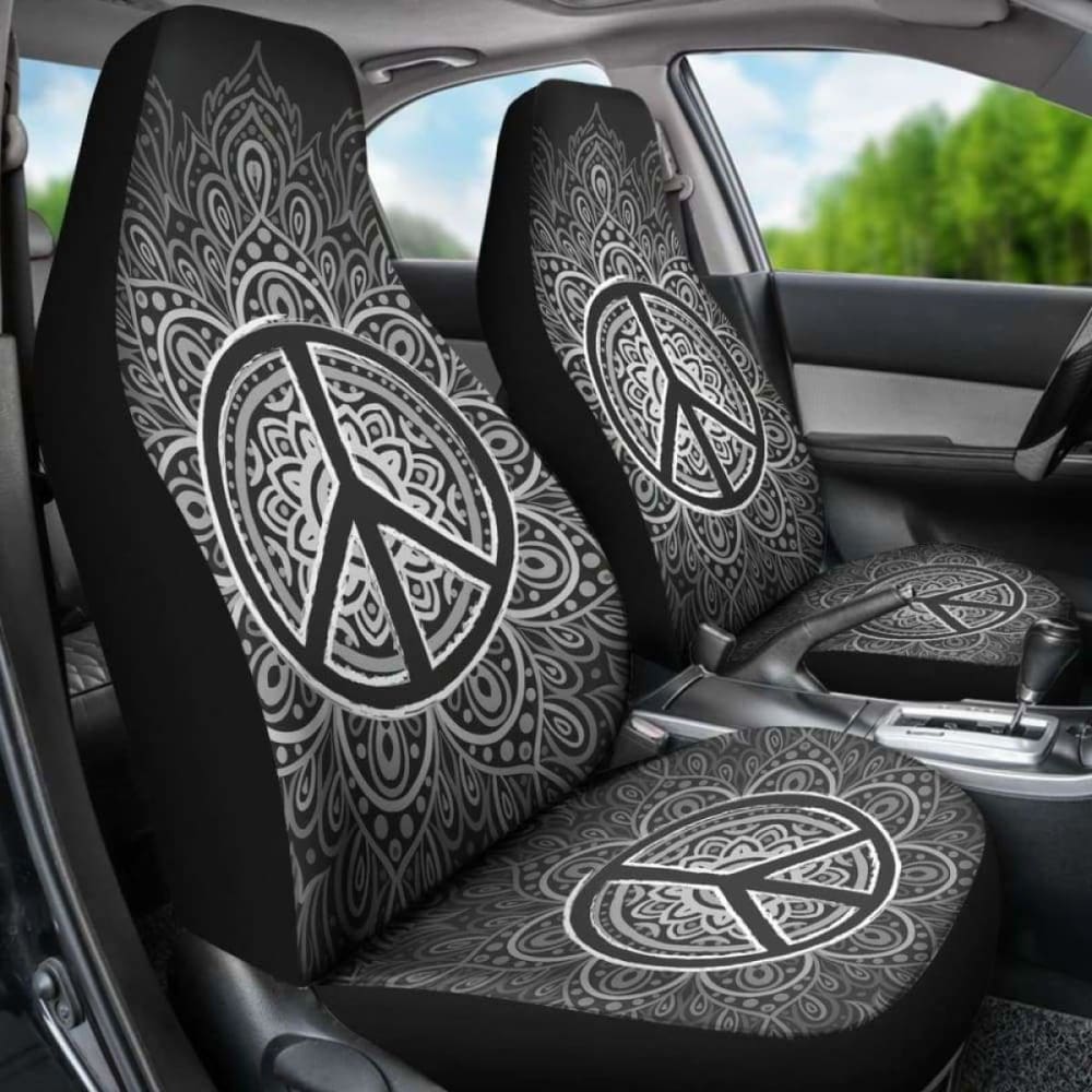 Peace & Love Car Seat Covers