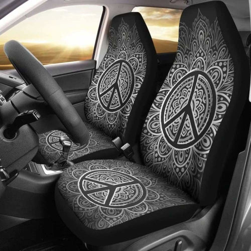 Peace & Love Car Seat Covers